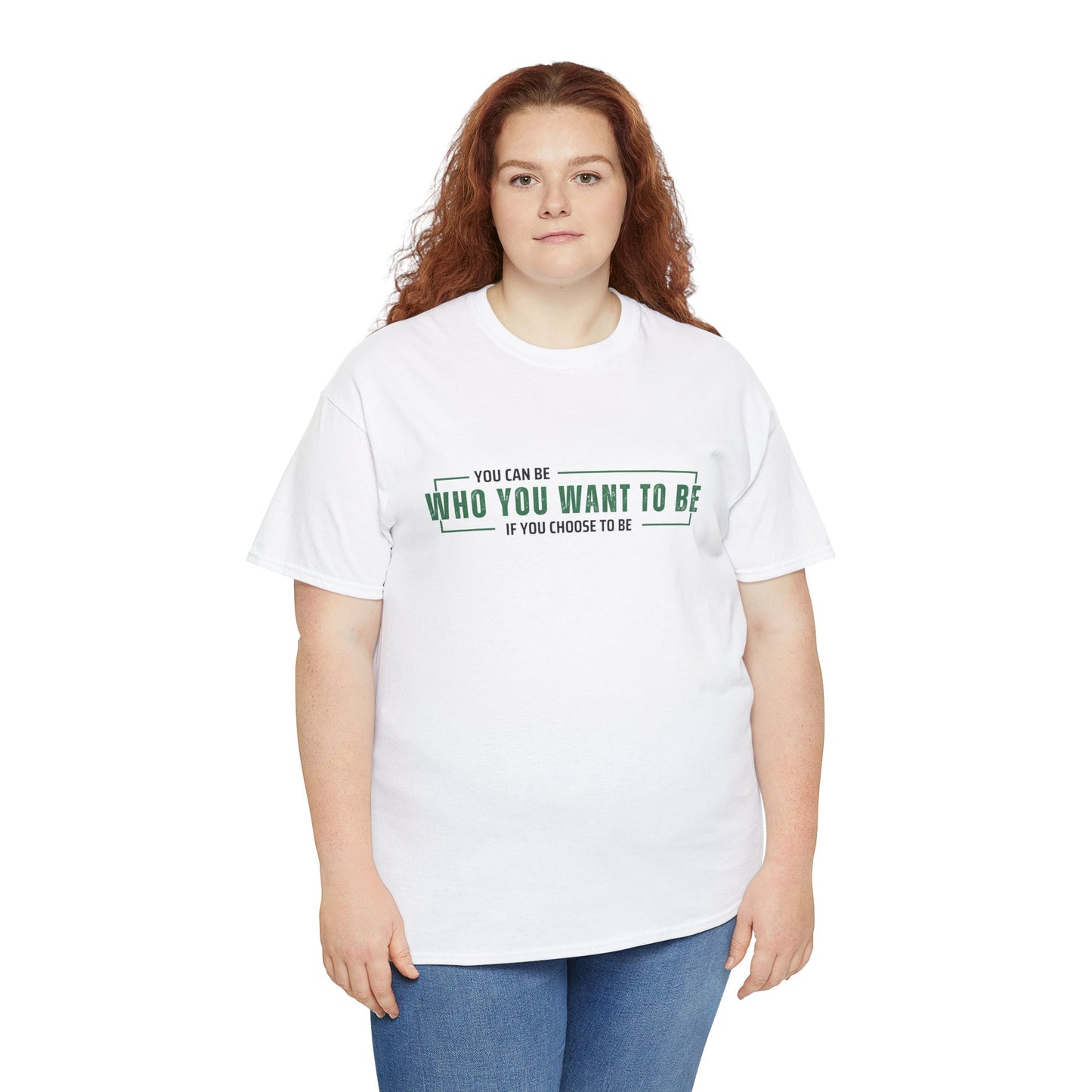 "Be Your Own Hero" Motivational T-Shirt - White