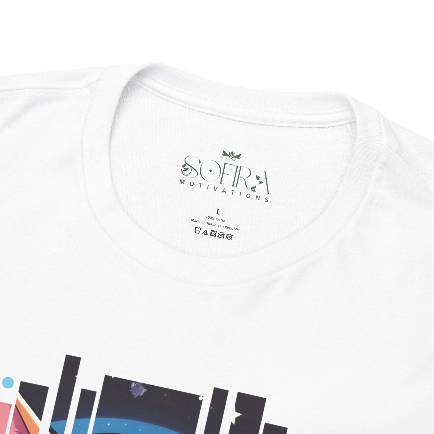 "Live Long & Pawsper" Catstronaut T-Shirt - White