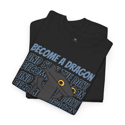 "Slay the Day" Dragon T-Shirt - Black