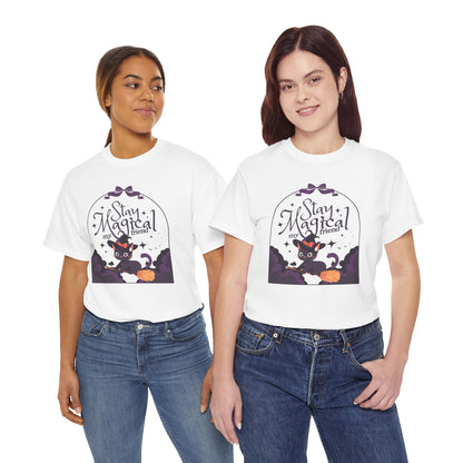 "Stay Magical" Witch Cat T-Shirt