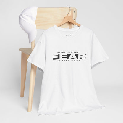 "Fearless Soul" Motivational T-Shirt - White