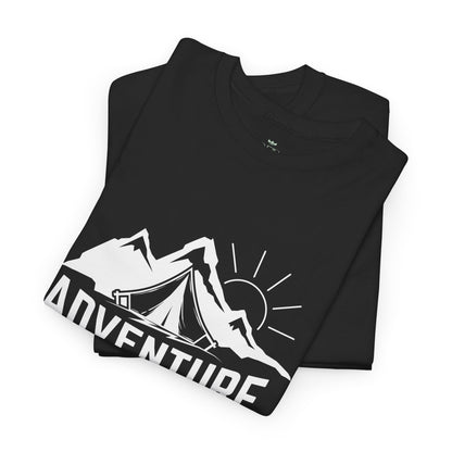 "Adventure Awaits" T-Shirt - Black