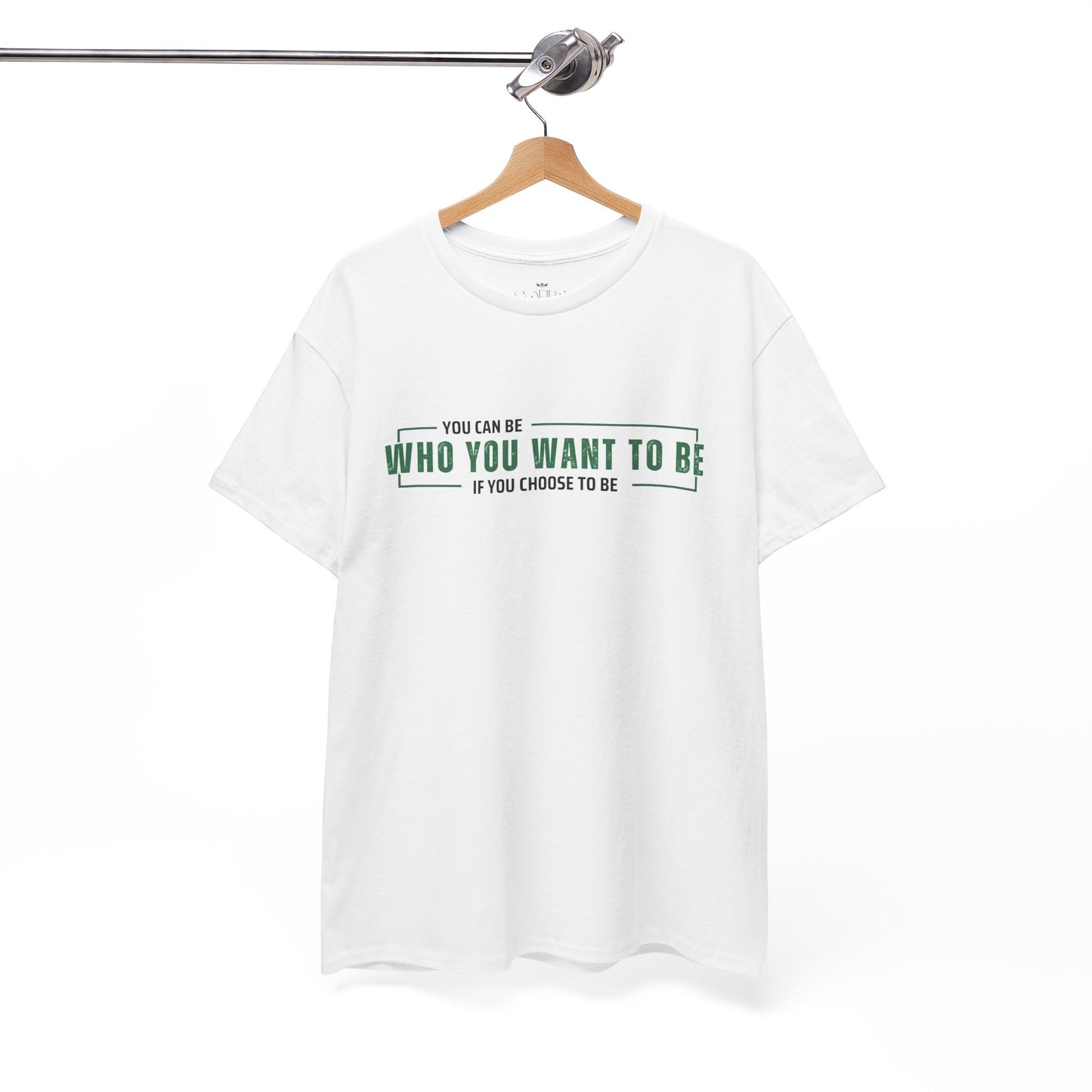 "Be Your Own Hero" Motivational T-Shirt - White