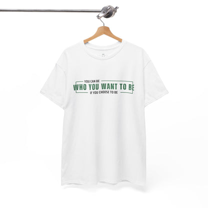 "Be Your Own Hero" Motivational T-Shirt - White