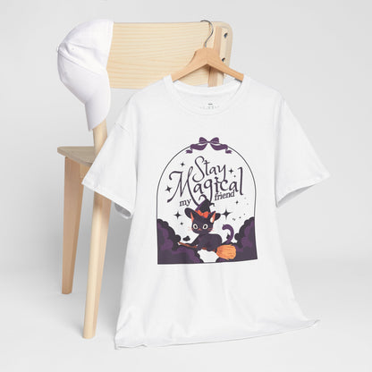 "Stay Magical" Witch Cat T-Shirt