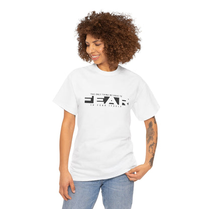 "Fearless Soul" Motivational T-Shirt - White