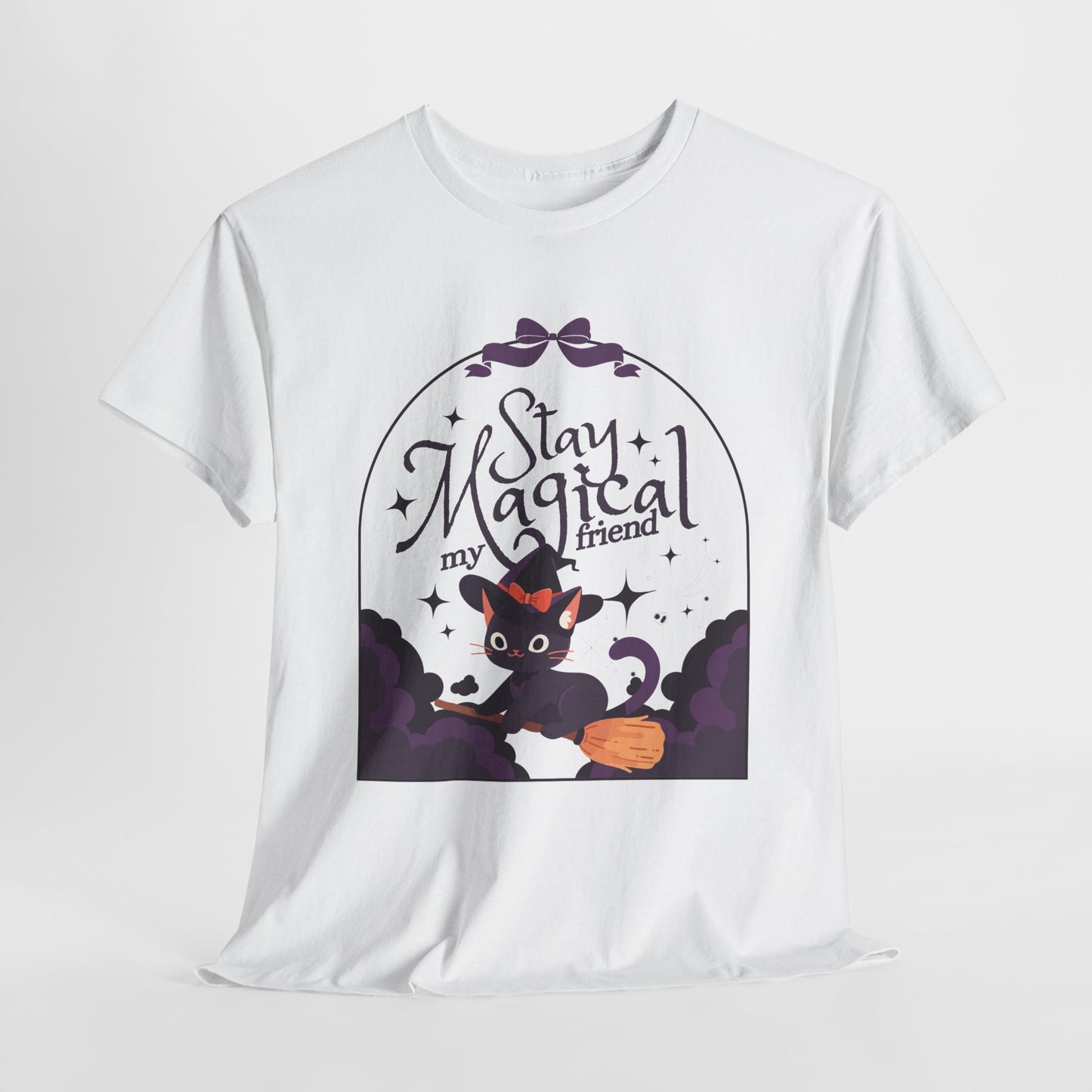 "Stay Magical" Witch Cat T-Shirt