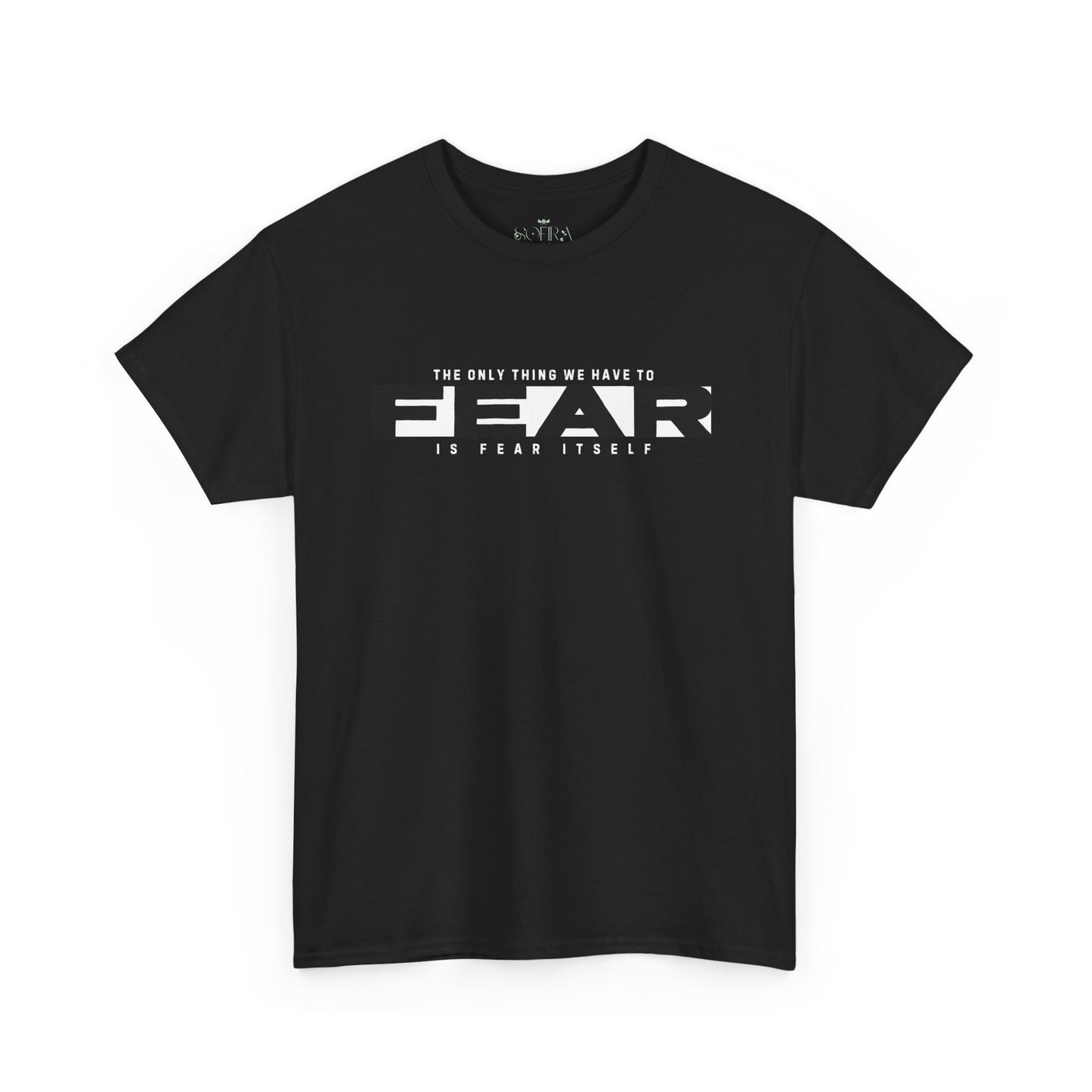 "Fearless Soul" Motivational T-Shirt - Black