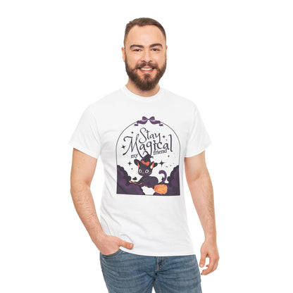 "Stay Magical" Witch Cat T-Shirt