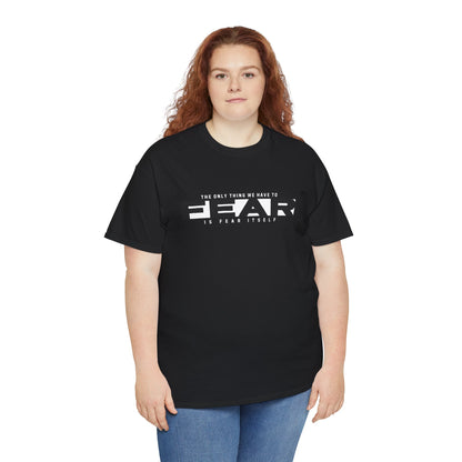 "Fearless Soul" Motivational T-Shirt - Black