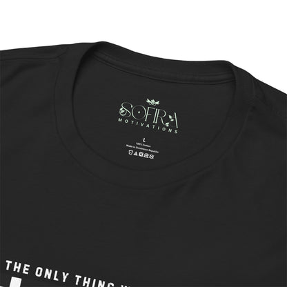 "Fearless Soul" Motivational T-Shirt - Black