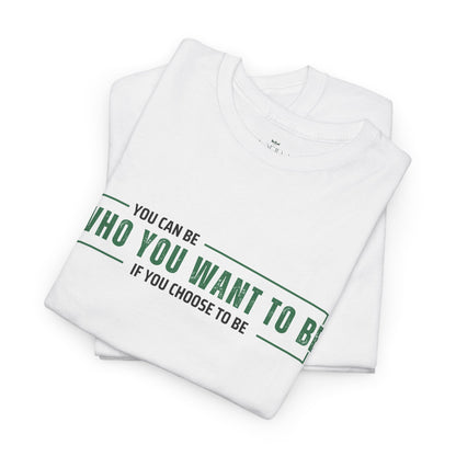 "Be Your Own Hero" Motivational T-Shirt - White