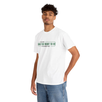 "Be Your Own Hero" Motivational T-Shirt - White