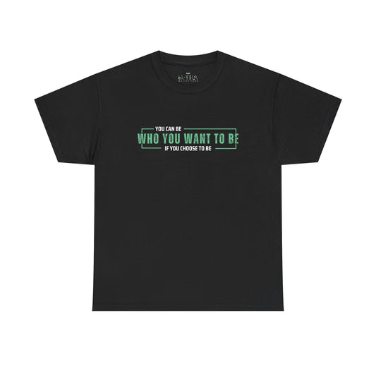 "Be Your Own Hero" Motivational T-Shirt - Black