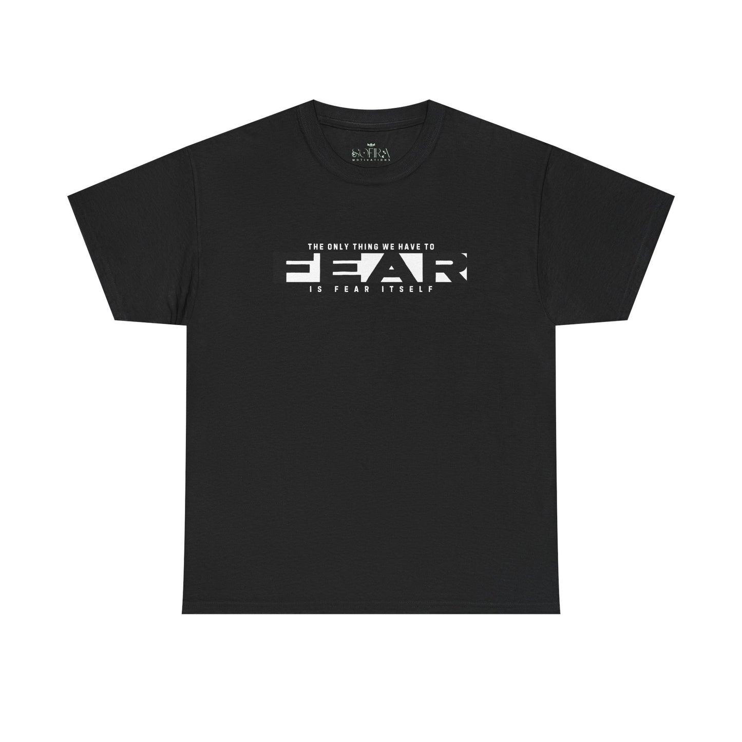 "Fearless Soul" Motivational T-Shirt - Black