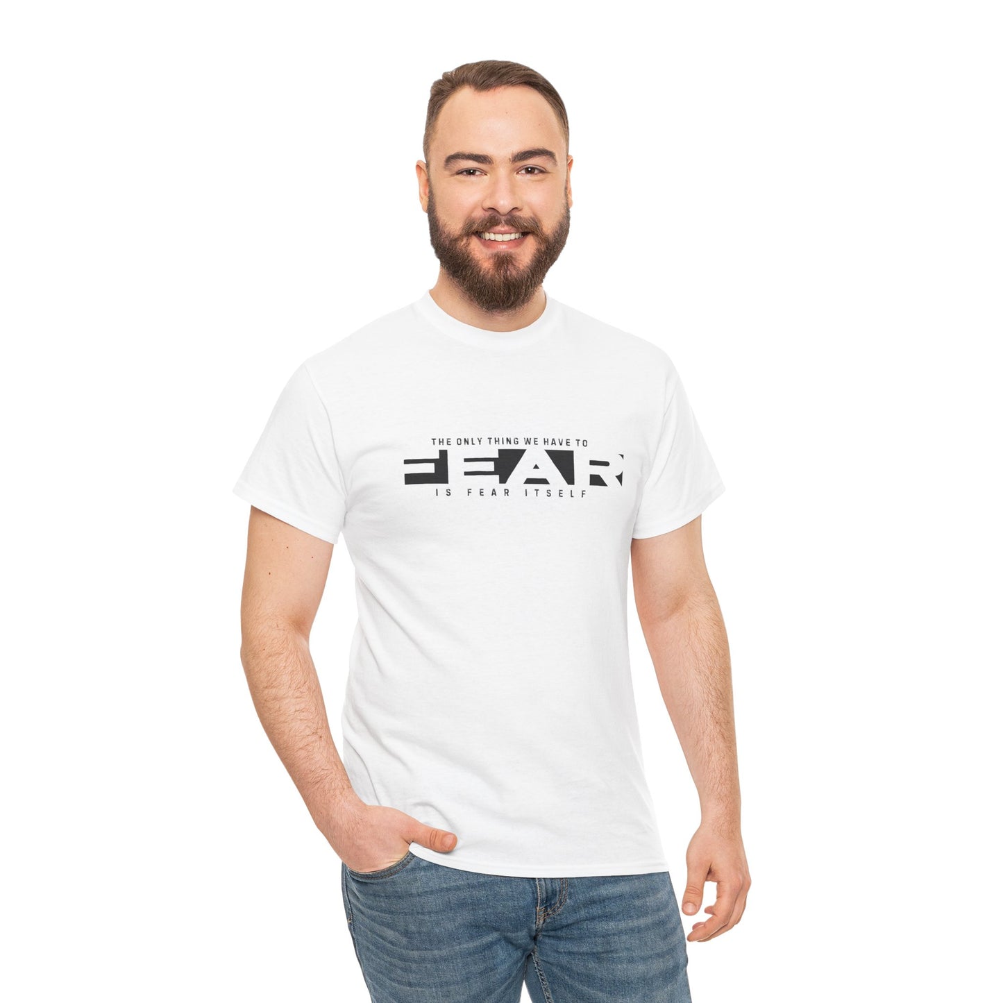 "Fearless Soul" Motivational T-Shirt - White