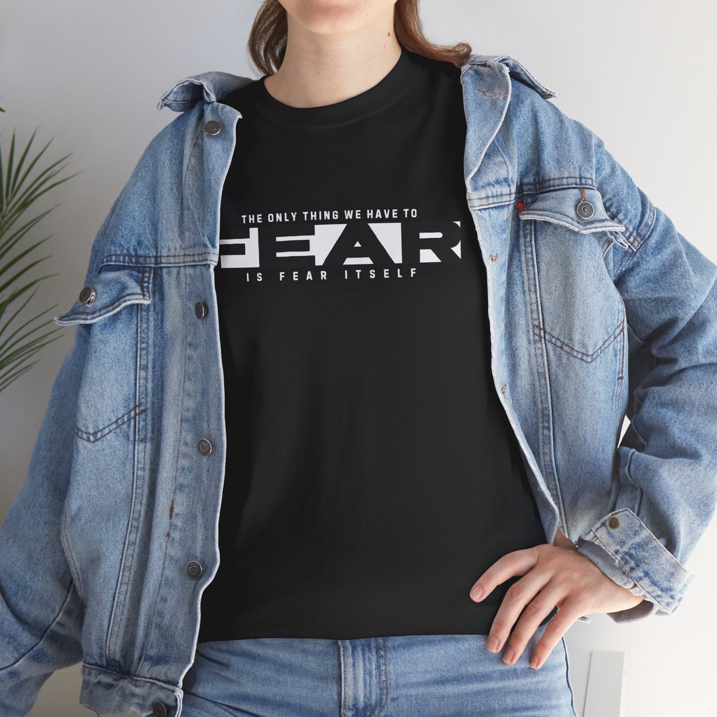 "Fearless Soul" Motivational T-Shirt - Black