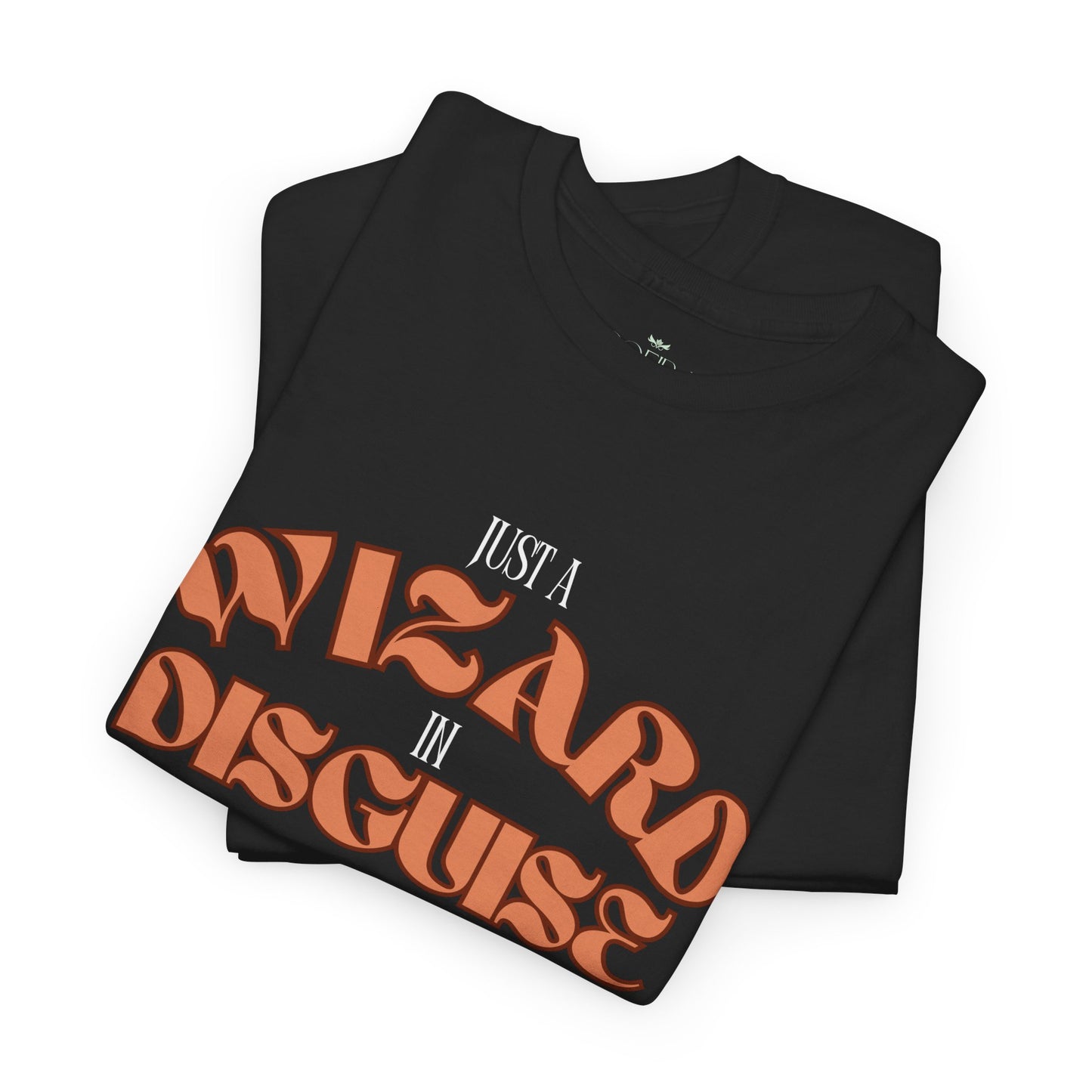 "Wizard in Disguise" Cat T-Shirt - Black