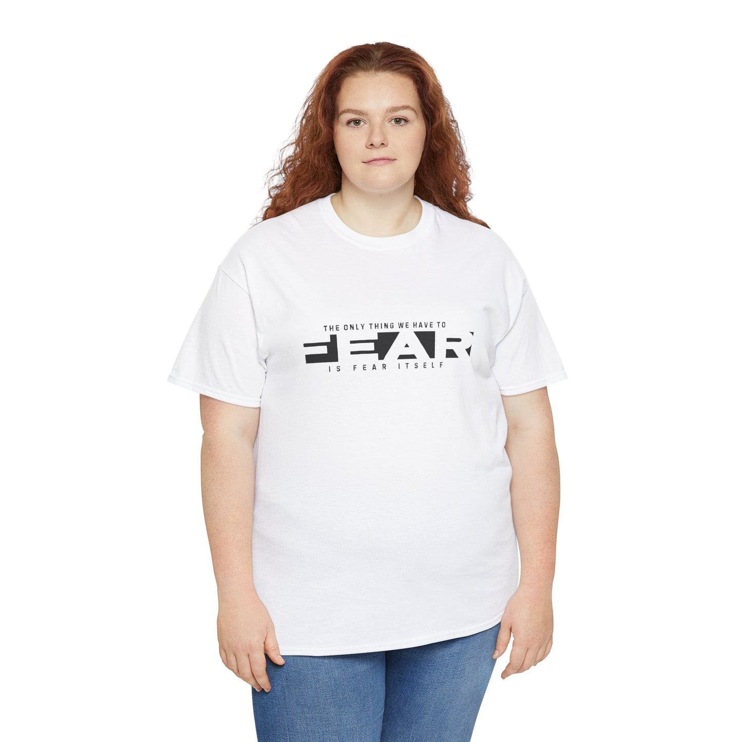 "Fearless Soul" Motivational T-Shirt - White