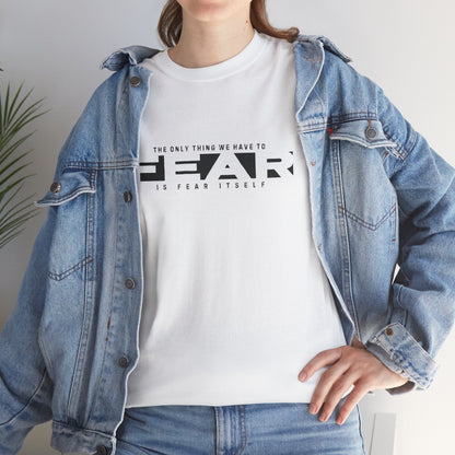 "Fearless Soul" Motivational T-Shirt - White