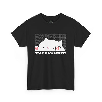 "Pawsitive Vibes" Cat T-Shirt