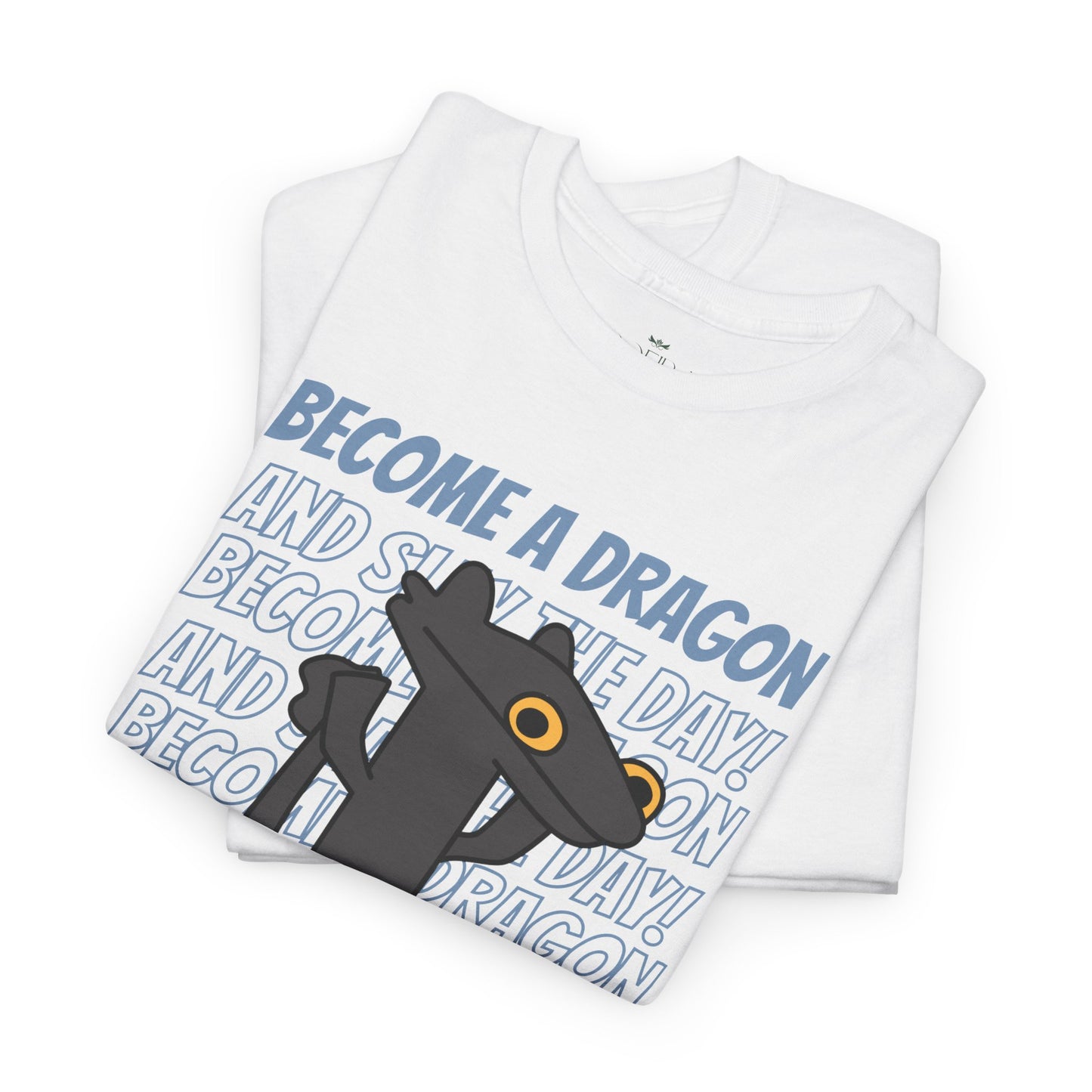 "Slay the Day" Dragon T-Shirt - White