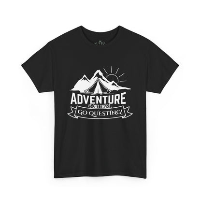 "Adventure Awaits" T-Shirt - Black