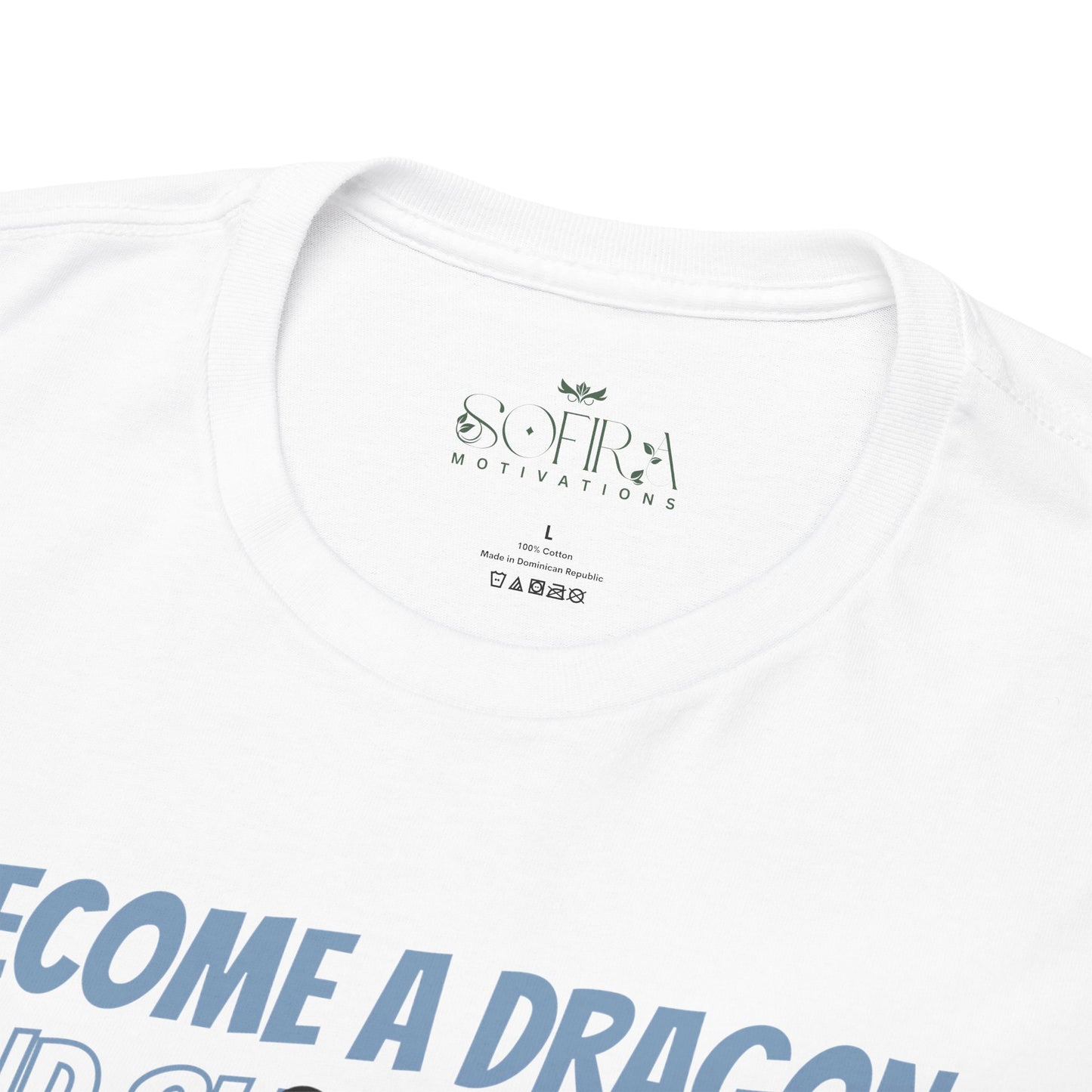 "Slay the Day" Dragon T-Shirt - White