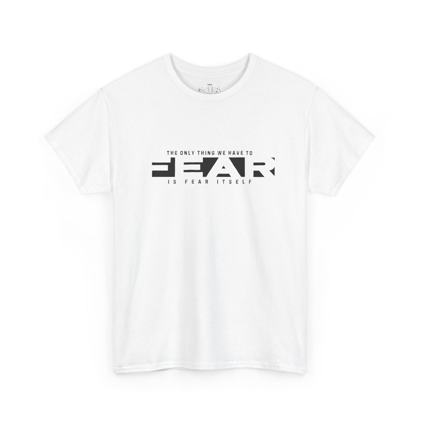 "Fearless Soul" Motivational T-Shirt - White