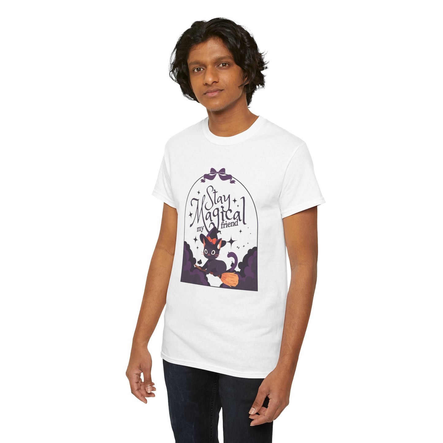 "Stay Magical" Witch Cat T-Shirt