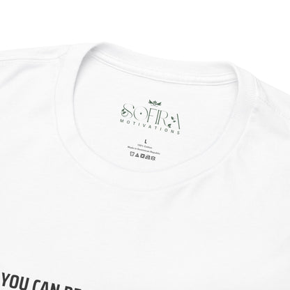 "Be Your Own Hero" Motivational T-Shirt - White