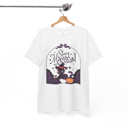 "Stay Magical" Witch Cat T-Shirt