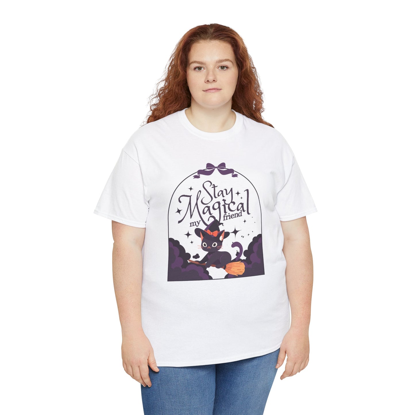 "Stay Magical" Witch Cat T-Shirt