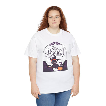 "Stay Magical" Witch Cat T-Shirt