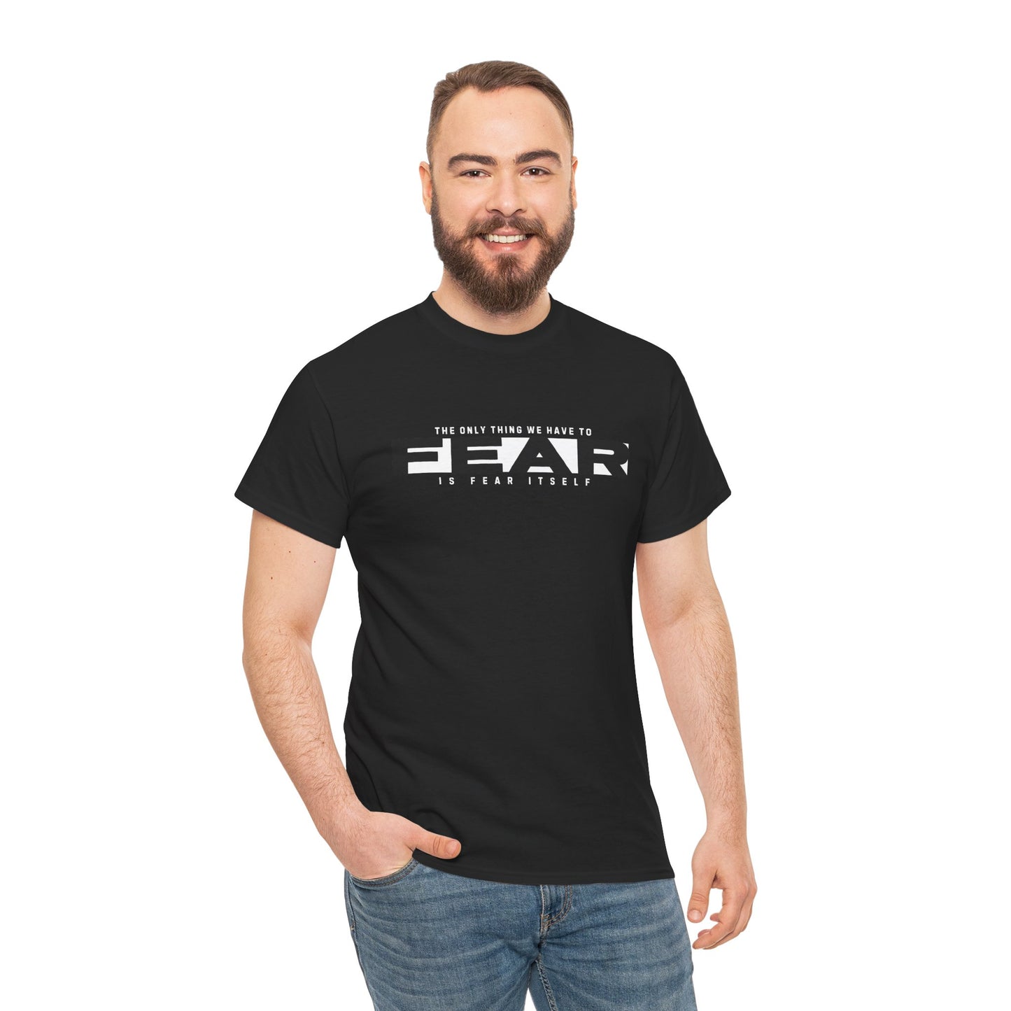 "Fearless Soul" Motivational T-Shirt - Black